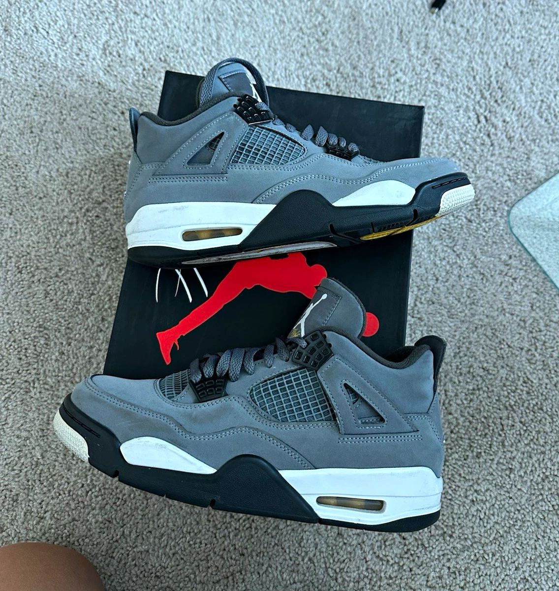 Jordan 4 Retro Low Cool Grey for Sale | Authenticity Guaranteed | eBay