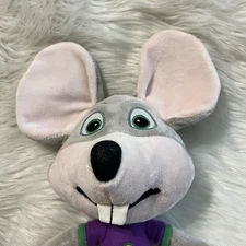 Chuck E Cheese Pizza Mouse Mascot Plush Stuffed Animal Fun Express 13”