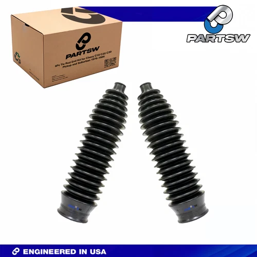 PartsW 2Pc Rack and Pinion Bellow Boot Kit for Toyota Tacoma 1998-2015 2WD Camry