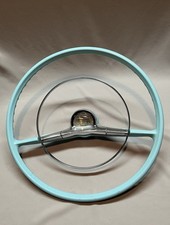 Vintage Rare Original Stock 1957 Belair Aqua Steering Wheel
