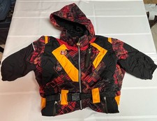 Obermeyer Toddler Size 2 Snow Ski Suit One Piece Red Colorful  I Grow System