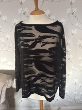 All Saints Oversized Top Size L