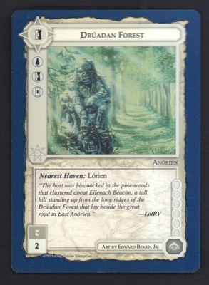 1997 Lord Of The Rings MECCG - Druadan Forest - LP Unlimited Blue Border