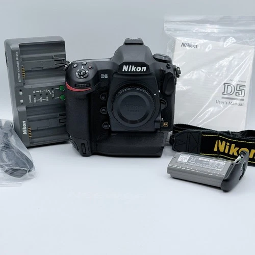 RARE FIND 4K SHOTS NIKON D5 Digital Camera 20.8MP DSLR Camera Body Dual XQD D5-a image 3