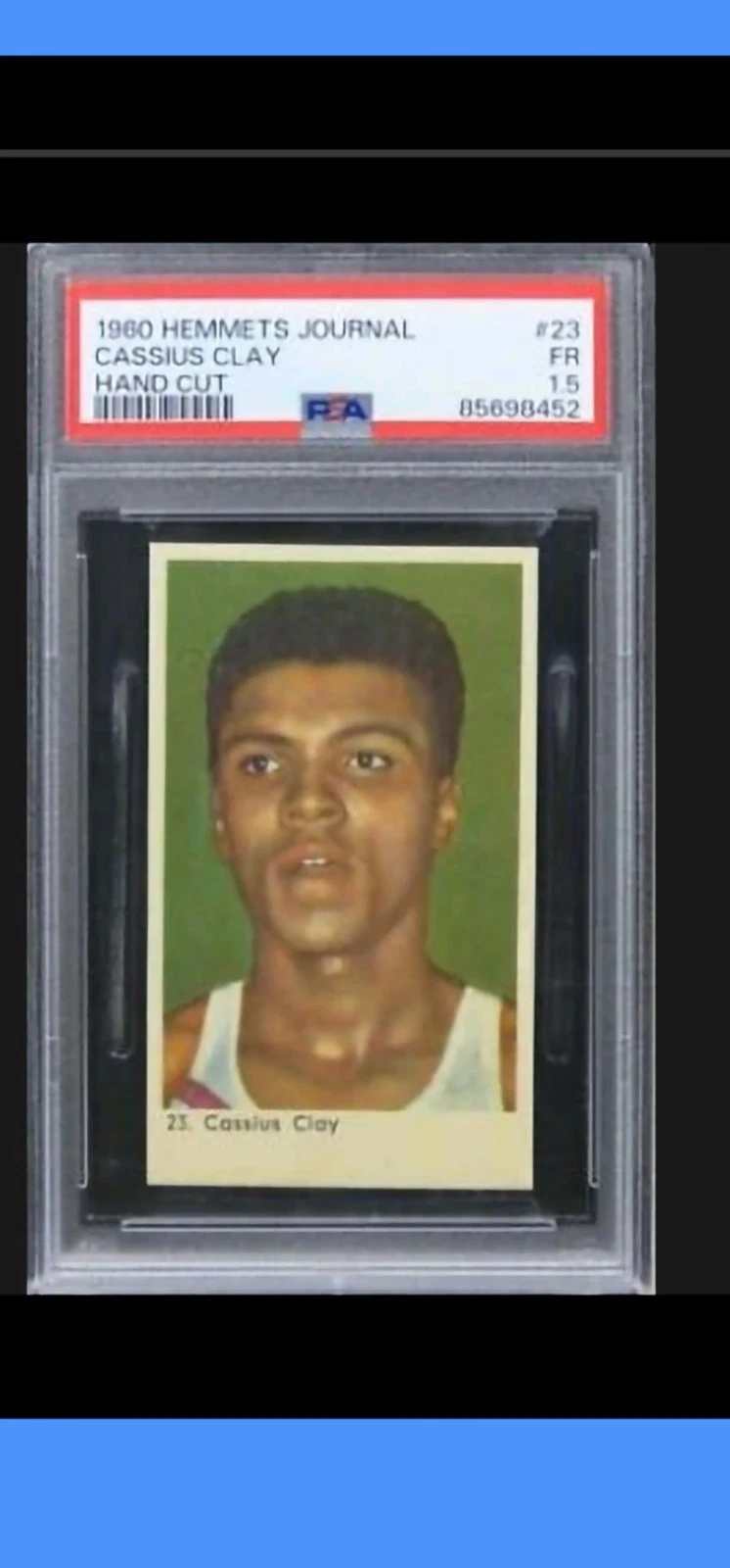 1960 Cassius Clay hemmets journal #23 🔥 PSA 8 🔥 Muhammad Ali nm-MT RC ルーキー - 画像1/1