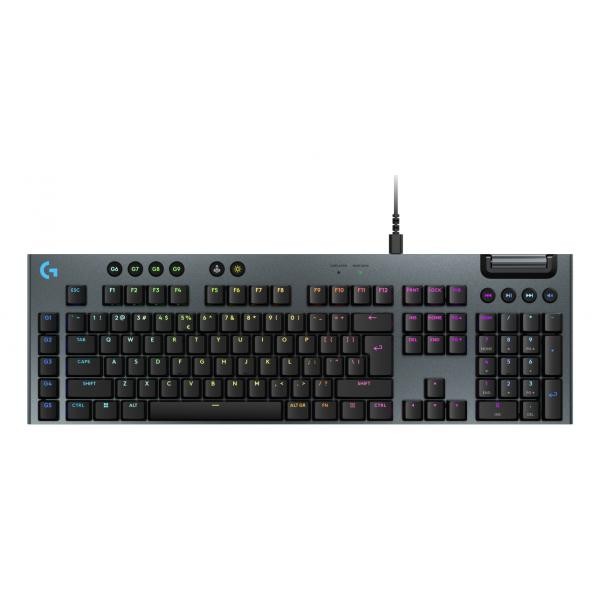 Logitech G G915 X tastiera Gaming USB QWERTY US International Nero (G915 X WIRED