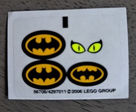 Lego Batman 7779 Batman Dragster: Catwoman Pursuit ALTERNATE VEHICLES ONLY