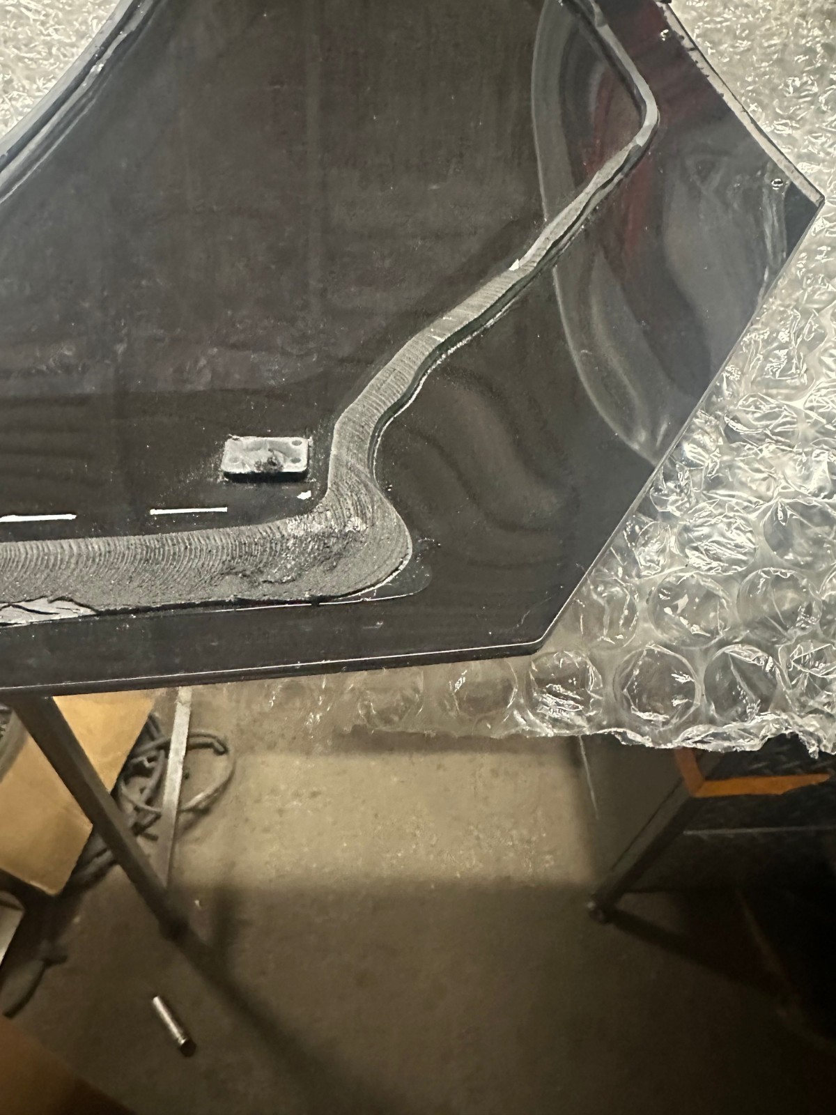 Mclaren 720s driver side roof panel glass OEM