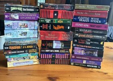 Horror Thriller Fantasy paperback Book Lot of...