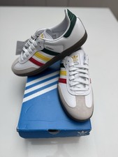 Adidas samba OG Rasta Jamaica. White. UK9. Bob Marley Ajax. BNIB