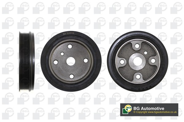 BGA Riemenscheibe Kurbelwelle DP0990 FüR Volvo V70 2 285 S60 1 384 XC90 275 XC70-image