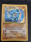 Machamp 8/102 - Holo Rare 1st Editon Base Set WOTC Vintage  Pokemon HP