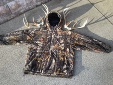 WHITEWATER INSULATED REALTREE CAMO SCENTBLOCKER HOODIE HALF ZIP