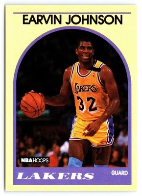 1989-90 NBA Hoops - Sears Superstars Magic Johnson #47