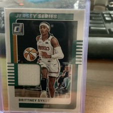 2025 Panini Donruss WNBA - Jersey Series Brittney Sykes #15 (MEM)