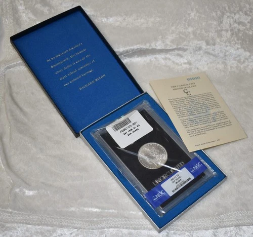 1880 CC MORGAN 90% SILVER ONE DOLLAR GSA HOARD NGC MS 64 MS64 CARSON CITY MINT