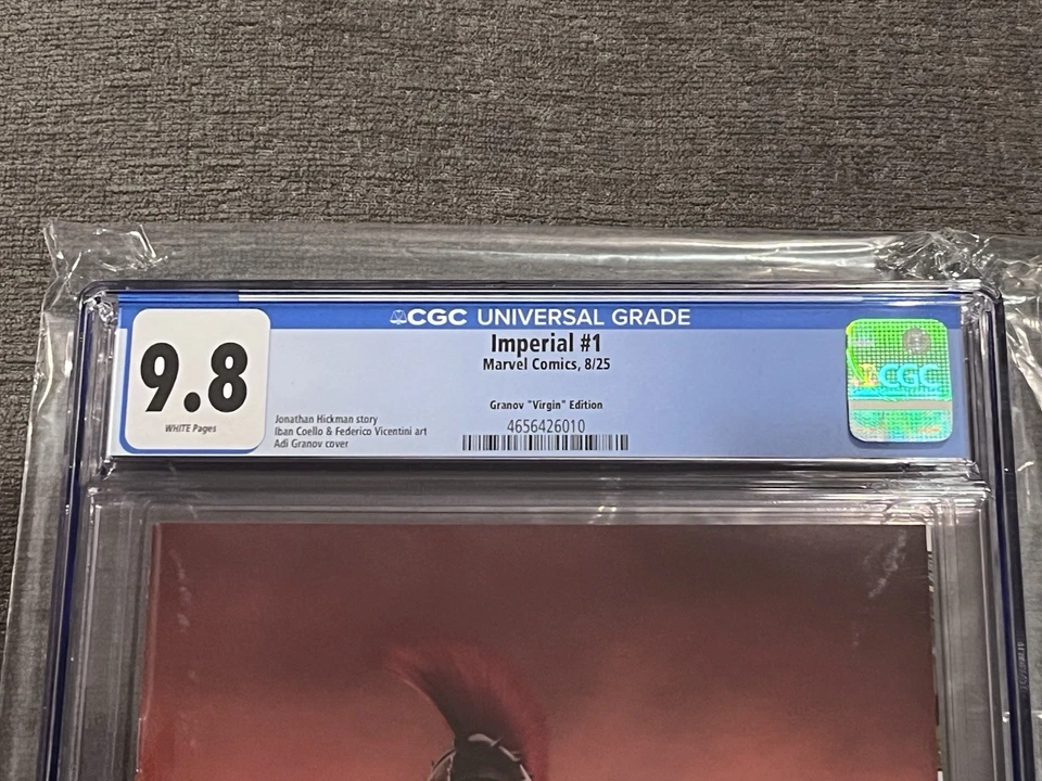 Imperial #1 1:100 Adi Granov Virgin Variant Marvel 2025 CGC 9.8 - Image 3 of 3