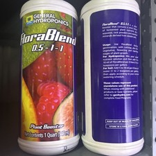 General Hydroponics FloraBlend 1 Quart - flora blend Plant Booster 1 qt 32oz