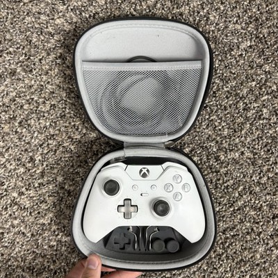 Xbox Elite Series Pro Controller White with Case and Accessories Not Tested