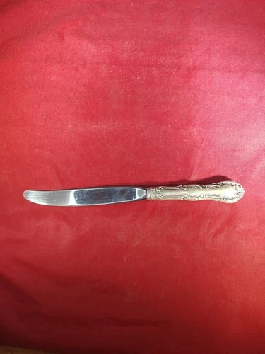Wallace Nine Inch Stainless Steel Sterling Silver Handled  Knife