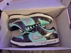 Nike SB Dunk Low Skate Shoes Turquoise/Black Size 7.5 D w/ Box Mismatch Laces — photo 2