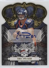 2010 Panini Crown Royale Gold Signatures 2/25 Eric Decker #222 Auto 0p5x