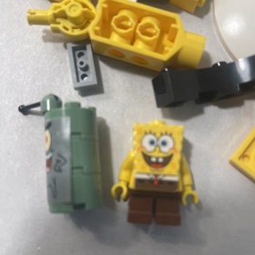LEGO 3826 Build-A-Bob SpongeBob SquarePants Figure As-Is & Mini-Fig No Manual