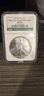 1993 Silver Eagle NGC MS69 Windy City Monster Box Hoard Label KEY DATE