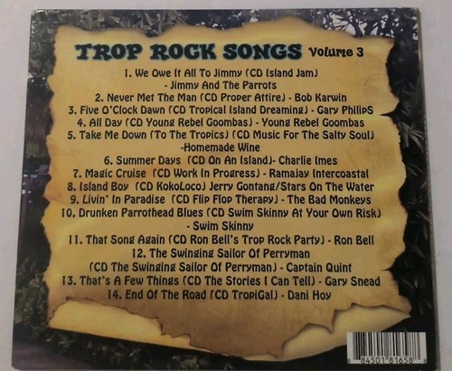 Trop Rock Songs Volume 3 CD B23 - Picture 2 of 2