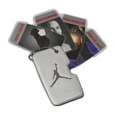 4 Rare Nike Air Jordan Authentic Shoe Hang Tag Keychain Retro Quentin Richardson