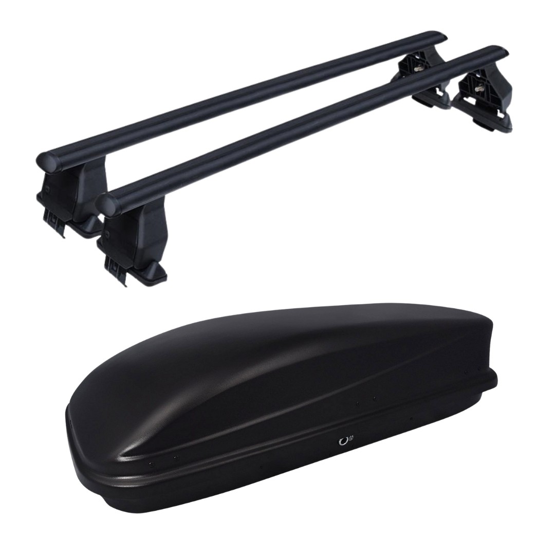 Barre per auto Byd Dolphin 5P Dal 21> No Rails nere piu box 340lt - Menabo