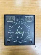 YOUNG MODEL 06206 MARINE WIND SPEED DIRECTION DISPLAY TRACKER
