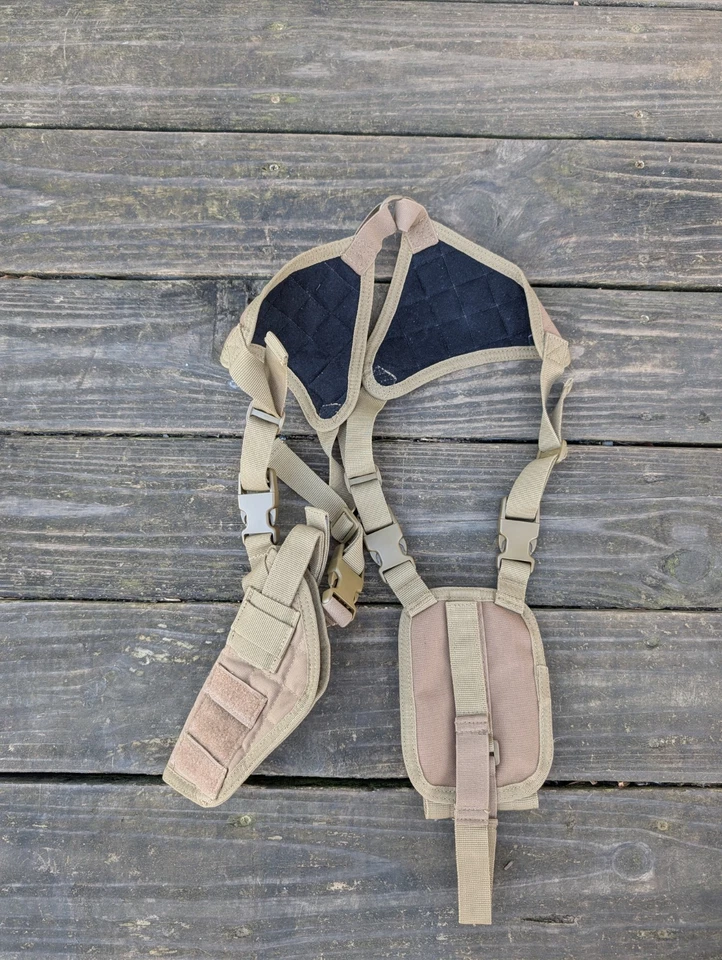 Condor Vertical Shoulder Holster ASH-498 Coyote Brown - Image 2 of 3