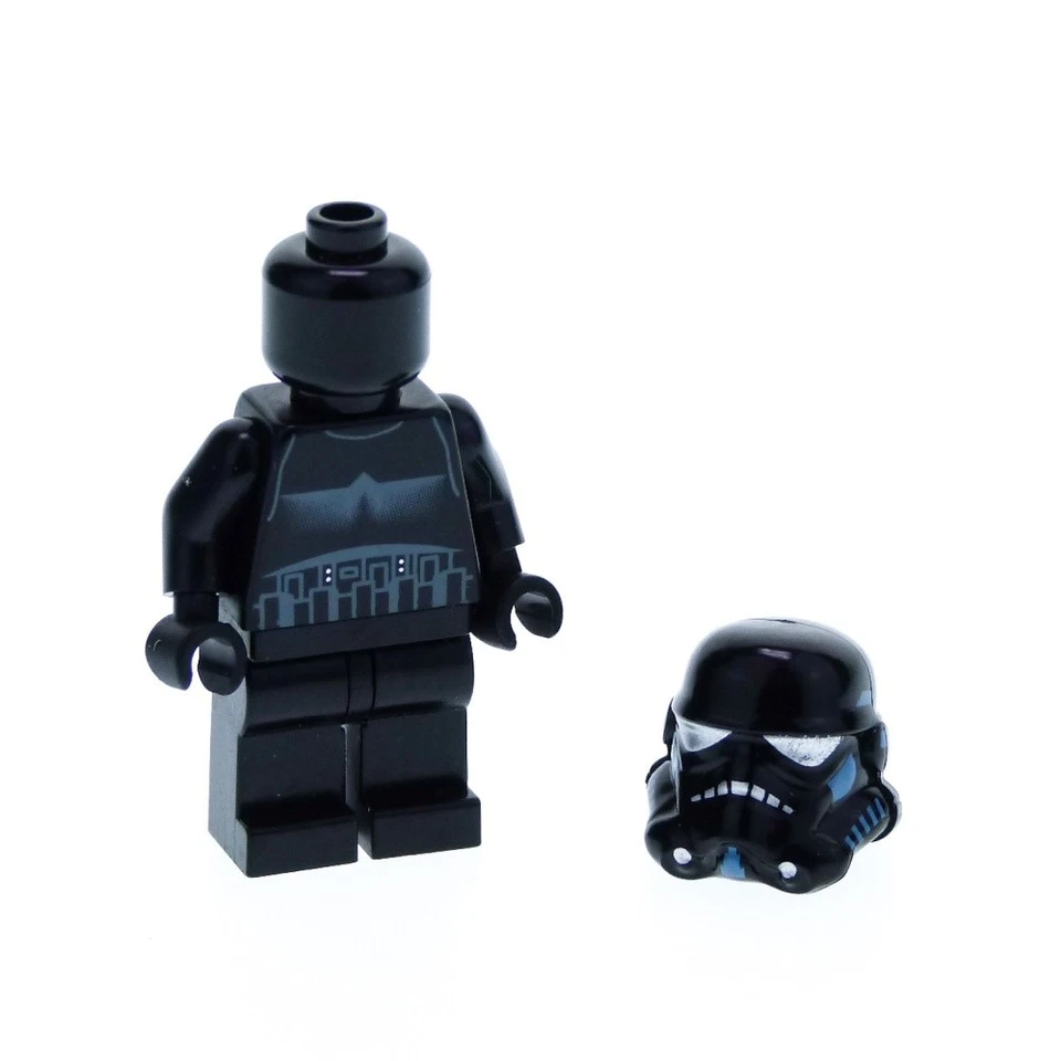 1x Lego Minifigur Star Wars Imperial Shadow Trooper Helm 7667 30408px5 sw0166a - Bild 1 von 1