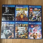 PS4 PlayStation 4 Game Lot - Mortal Kombat XL Borderlands 3 Lego Marvel GTA 5