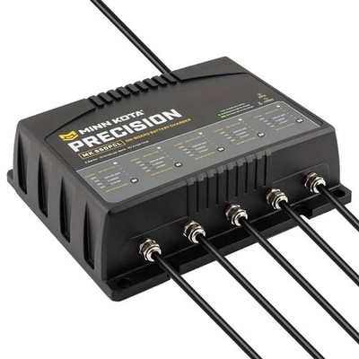 Minn Kota On-Board Precision Charger MK-550 PCL 5 Bank x 10 AMP LI Optim 1835500