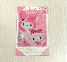 Sanrio My Melody My Sweet Piano Card Holder Keychain Official Unused