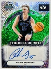 2025-26 Bowman U Best RICHIE SAUNDERS Best of 2025 Auto Green Mini Diamond /99🔥