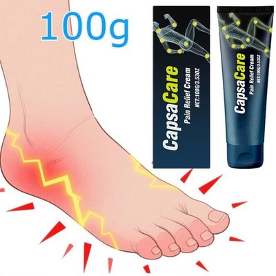 CapsaCare Neuropathy Massage Cream   Soothing Nerve Pain Relief 100g 