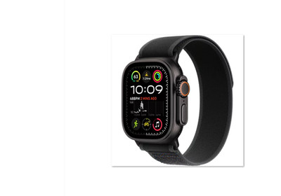 Apple Watch Ultra 2 49mm Titanium Case with Trail Loop - Blue/Black, M/L (GPS +