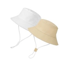 Baby Sun Hat UPF 50 2 Pack Toddler Bucket Hat Adjustable Beach Hat