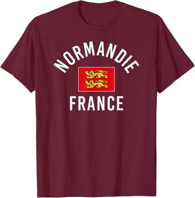 Desert Merch Normandy France - Normandy France Flag T-Shirt