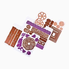 6979AA Magnetic Die Sheet Set 9-Pack, Die Organizers, Magnetic Organizer Shee...