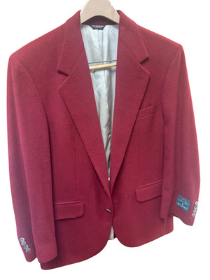 Bill Blass Camel Hair Blazer Size 1970's Size 40