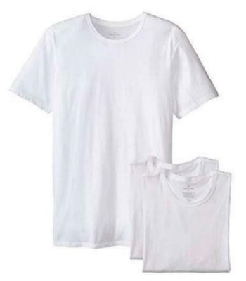 Calvin Klein T-Shirts, Men's Lightweight Crew Neck Classic Undershirt, 3 PACK