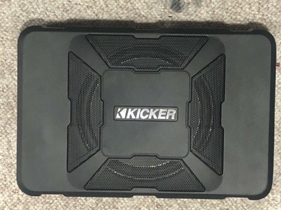 Kicker 11HS8 8" Hideaway Powered 150 Watt Subwoofer Enclosure FOR PARTS