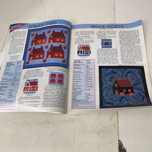 Quiltmaker Magazine Sep/Oct 1994 back issues Quilting 20 patterns - Picture 3 of 6