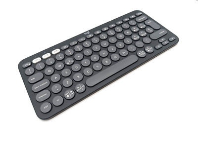 Logitech Pebble Keys 2 K380s Bluetooth Tastatur - Grafit, Italienisch