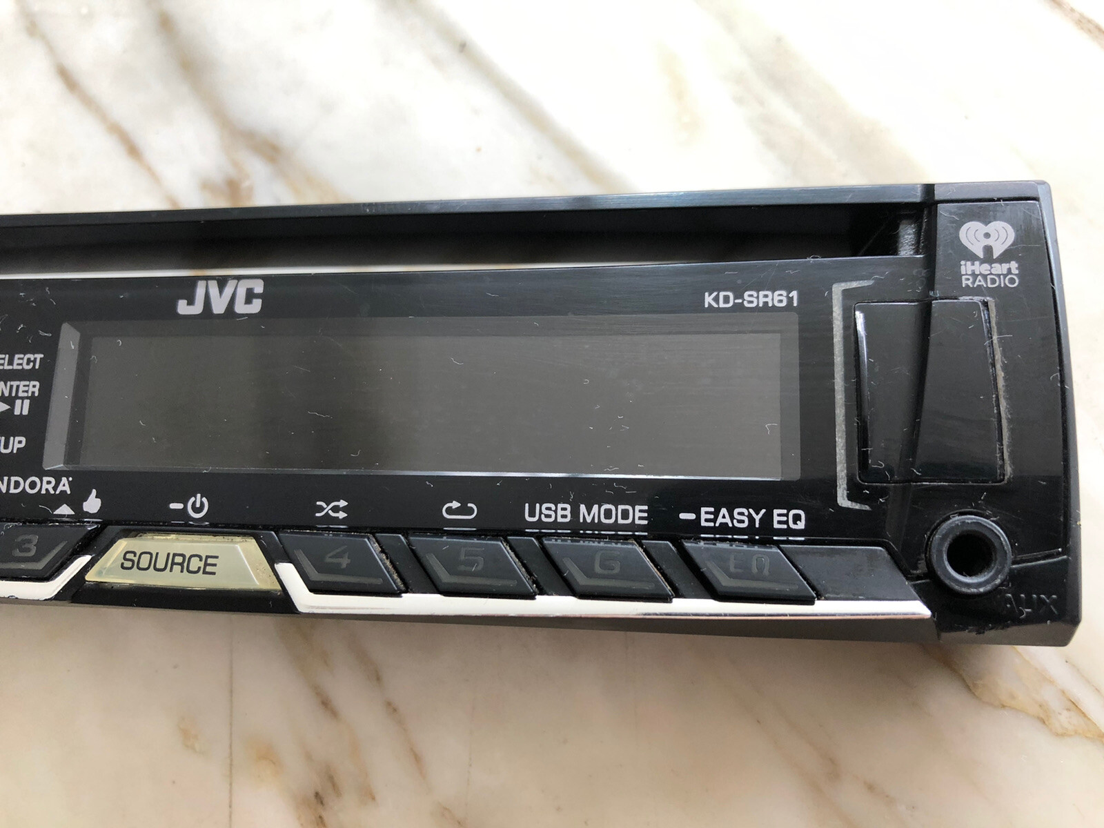 JVC KDSR61 CAR STEREO FACEPLATE ONLY ONLY JVC KDSR61 OEM eBay