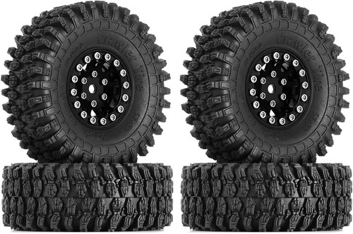 Super Soft Sticky 1.0 Beadlock Tires for Micro Crawler - Dimensions: 57x22mm - Picture 3 of 8